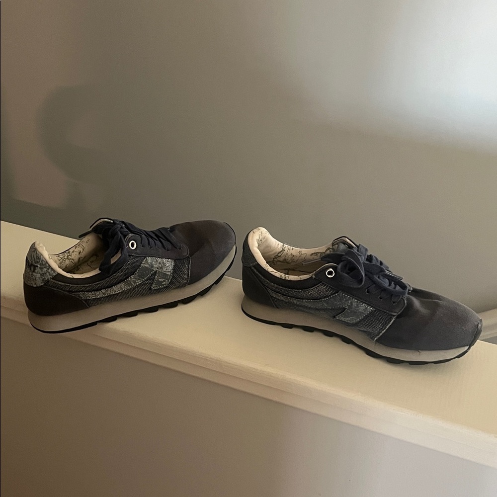 Movmt Unisex Men's 7 Women's 9 Navy Casual Lace-Up Sneakers The Peoples Movement